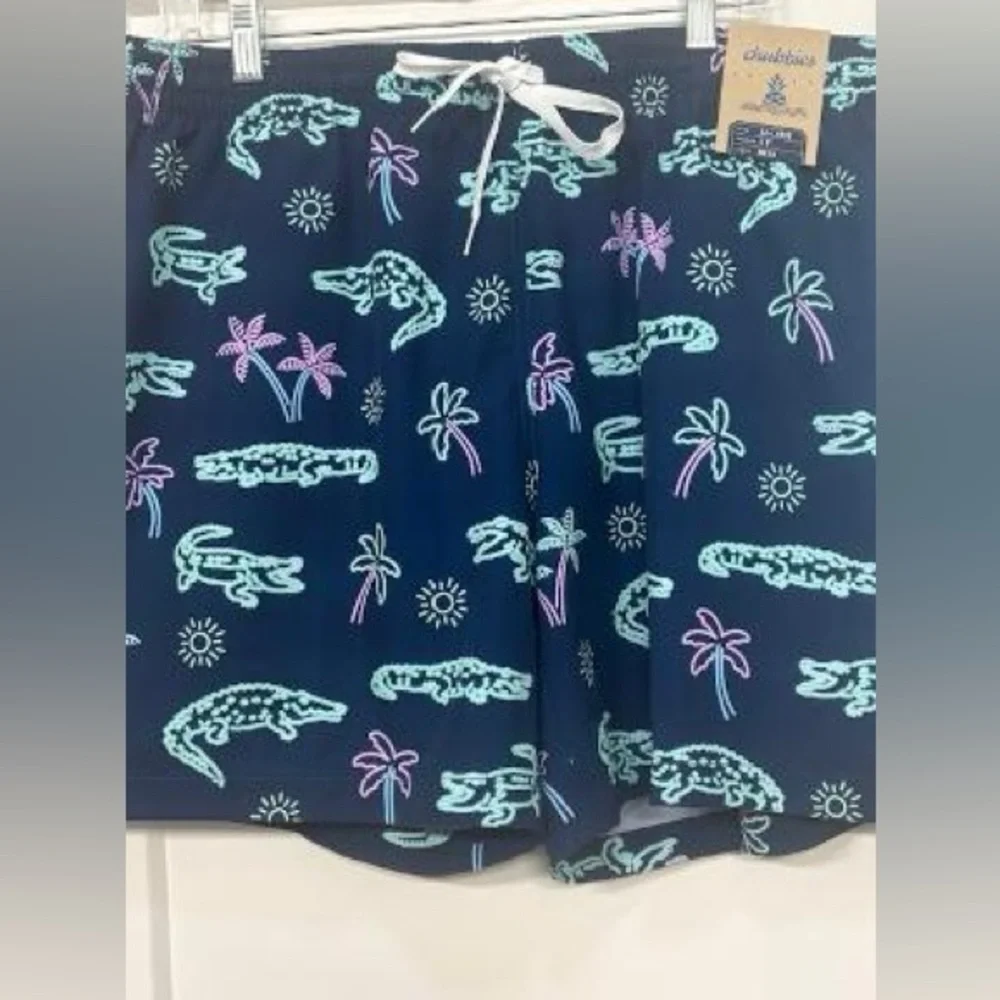 NWT Chubbies Men's The Neon Glades Classic 5.5